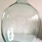 Clear blue demijohn