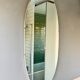 Oval mirror 40x107cm