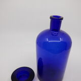 Blue apothecary bottle