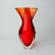 Sommerso Fish Vase by Seguso, Murano, Italy, 1970