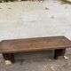 19th century solid wood wall shelf