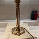 XL lamp in bronze and brass