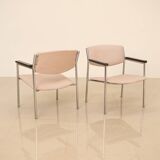 Pair of "Fishing" armchairs by Gijs van der Sluis 60's