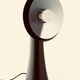 Lampe totem noire  grand modèle Odile mir