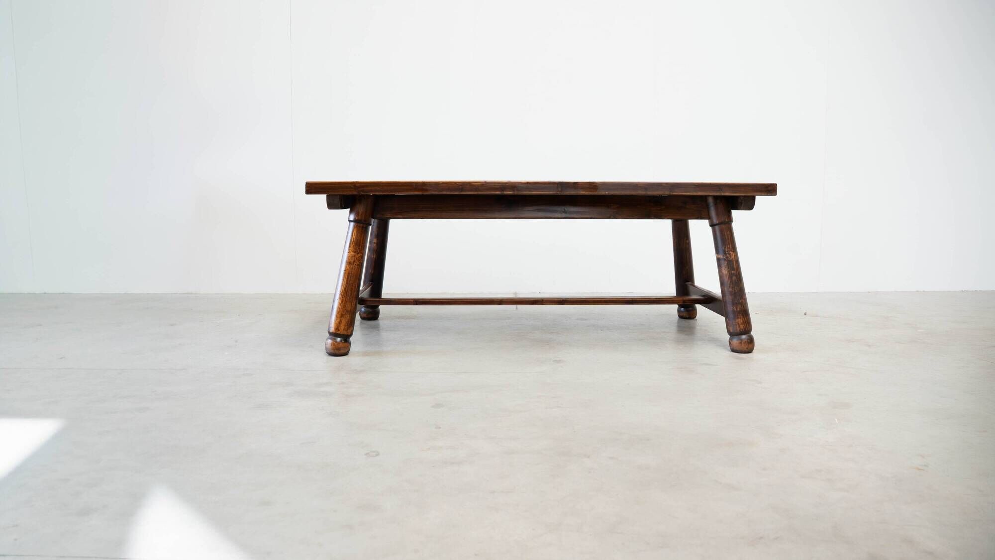 French brutalist dining table inspired by Georges Robert
