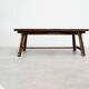 French brutalist dining table inspired by Georges Robert