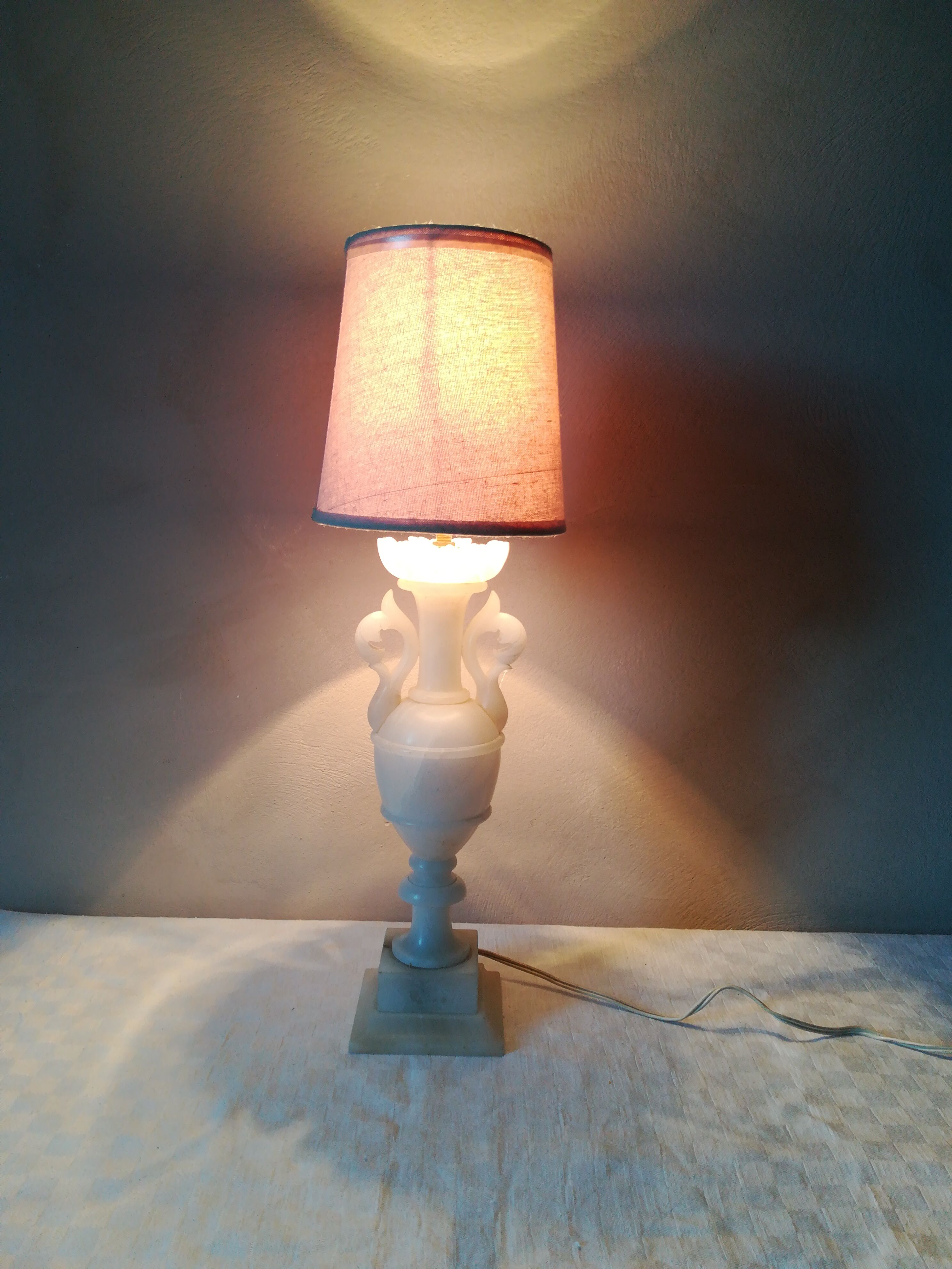 Alabaster lamp