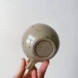 Pyrite 'quail shell' ceramic stoneware mugs