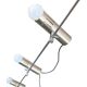 Lampadaire A14 de Alain Richard pour Disderot – 3 spots – base marbre