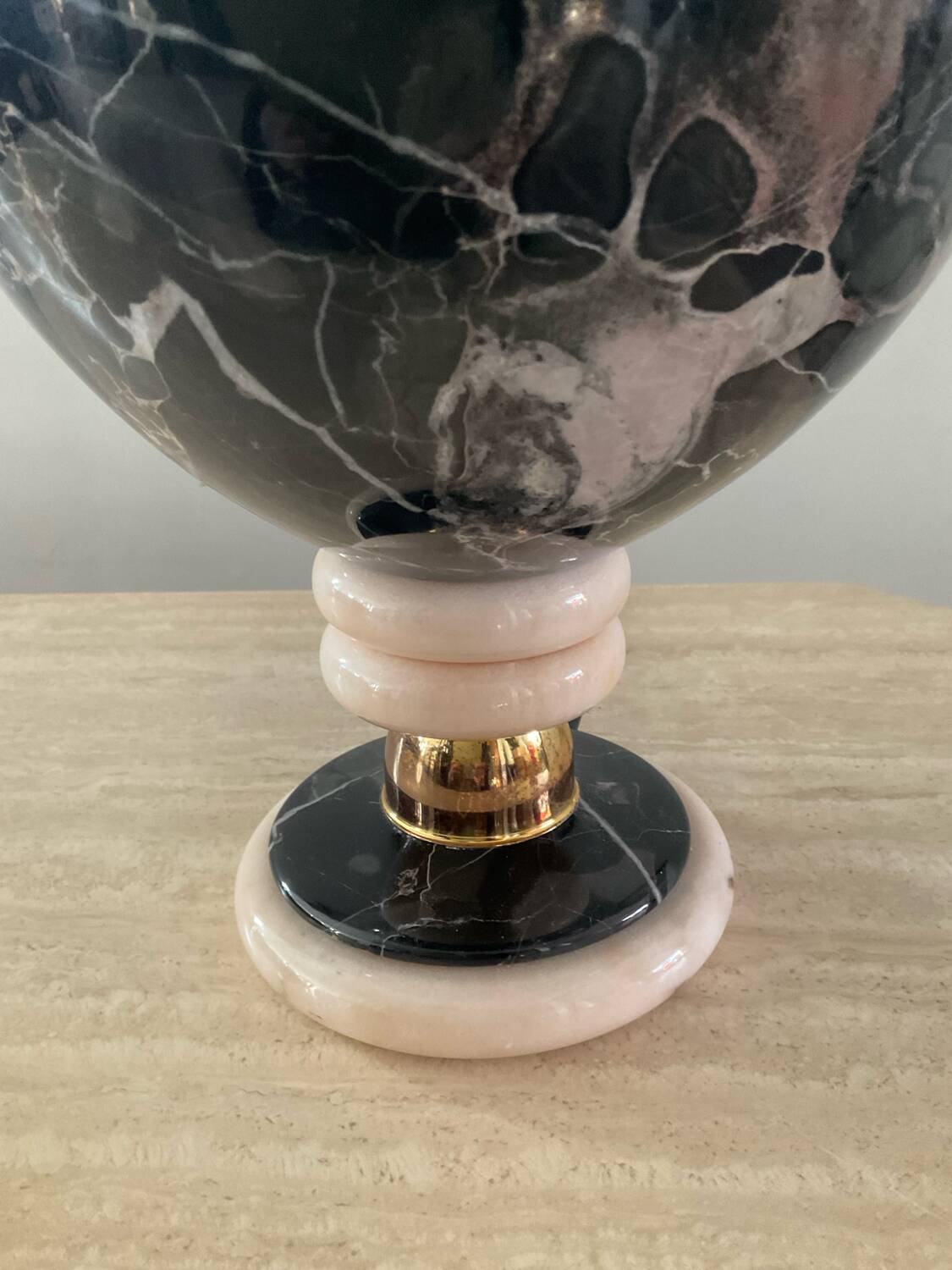 1970s marble lamp
