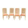 4 Canine-back chairs