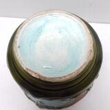 Pair of cached old dabbling jars