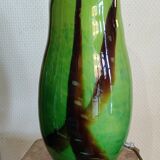 Ancienne lampe verre Murano Italie signée F.Silviy