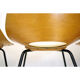 Pierre Guariche set of 6 Tonneau chairs, Steiner, 1960.