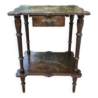 Small antique side table