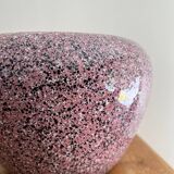 Pink memphis-style vase