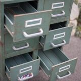 Vintage Strafor furniture, 6-drawer furniture, vintage metal furniture, industrial, loft decor, 50's