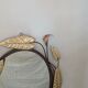 Oval mirror Hollywood Regency 60s/70s