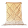 Handwoven natural wool rug size 2/