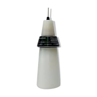 Glass hanging lamp