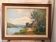 Old Oil Painting Georges LE MEILLEUR House on the Marne Impressionism