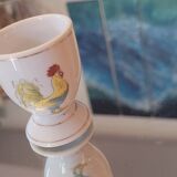 French rooster egg cups