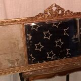 Old horizontal mirror trumeau.