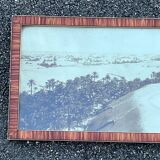 Old photograph from 1920 signed by Alexandre Bourgault, an Orientalist.