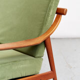 Arne Hovmand Olsen Teak Easy Chair MK 119 for Mogens Kold
