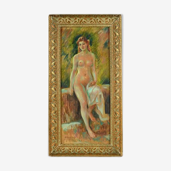 A-J Chantron's Pastel of a Nude