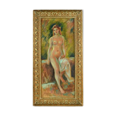 A-J Chantron's Pastel of a Nude