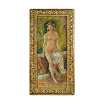 A-J Chantron's Pastel of a Nude