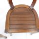1980s Pair of Solid Teak Chairs, India
