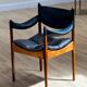 Extendable dining room table and chairs (by Kristian Solmer Vedel)