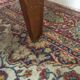 Commode en rotin années 50