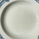 5 Deep plates in blue ironstone Salins, Arbois Ennege model