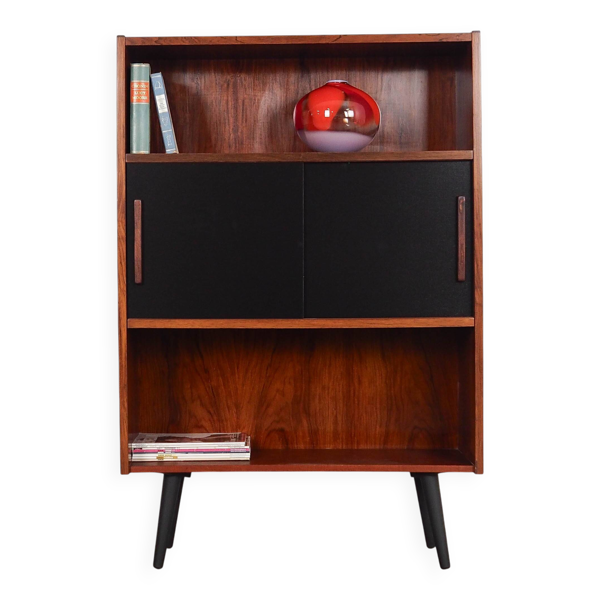 Rosewood bookshelf, Danish design, 1970s, production: Denmark