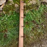 Antique wall coat rack