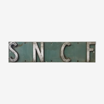 Plaque SNCF