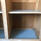 Verdigris two-door wardrobe