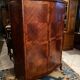 Domed wardrobe with Louis XV style inlaid decoration