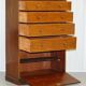Victorian commode by Howard & Son with hidden cupboard.