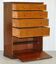 Victorian commode by Howard & Son with hidden cupboard.