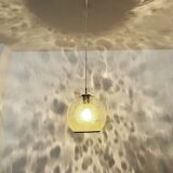 Bubble glass pendant lamp by Doria