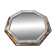 Octagonal Mirror Deknudt - Belgium 1980