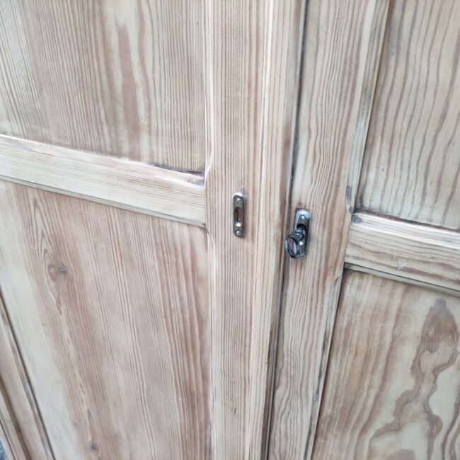 Wardrobe, in natural wood