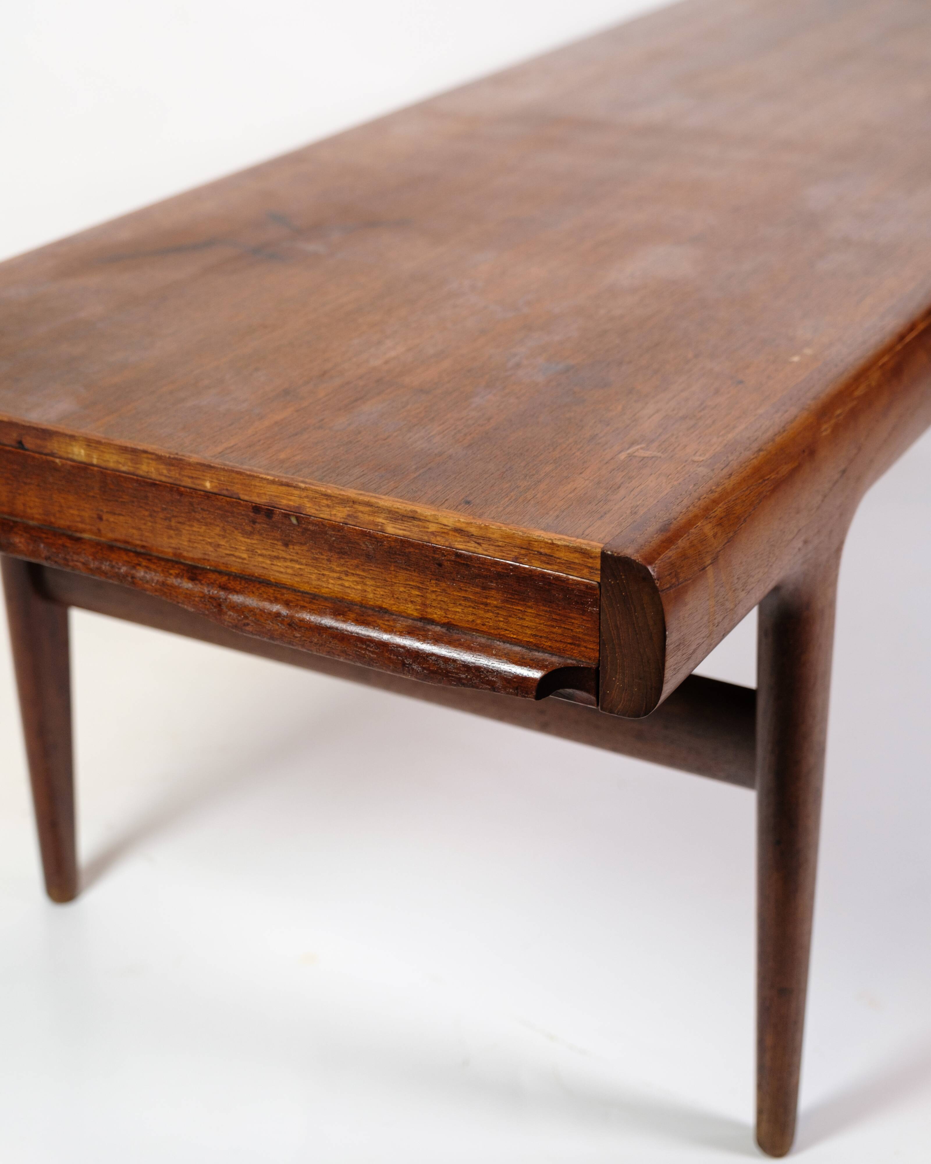 Coffee table Made In Teak By Johannes Andersen For Uldum Furniture From 1960s