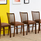 Set of 4 vintage Scandinavian chairs – 44 cm