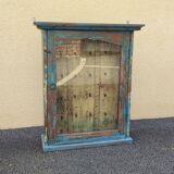 "All in blue" wall cabinet