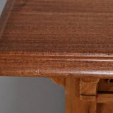 Blond Mahogany Bookcase, Art Nouveau – Early 20th Century
